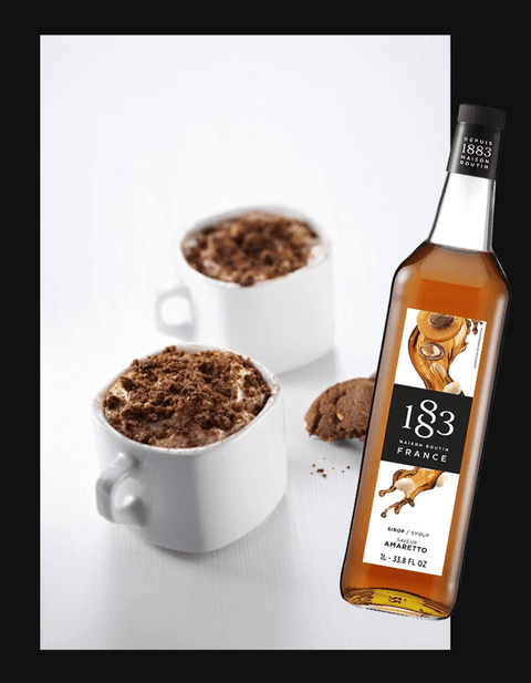 1883 Amaretto Cookies Latte Recipe - Hessian Coffee & Vending