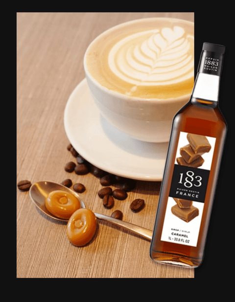 1883 Caramel Latte Recipe - Hessian Coffee & Vending