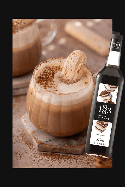 1883 Liquid Tiramisu Recipe - Hessian Coffee & Vending