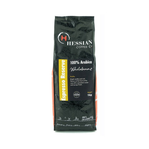 Espresso Reserve Coffee Beans - Hessian Vending