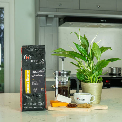 Espresso Reserve Coffee Beans - Hessian Vending