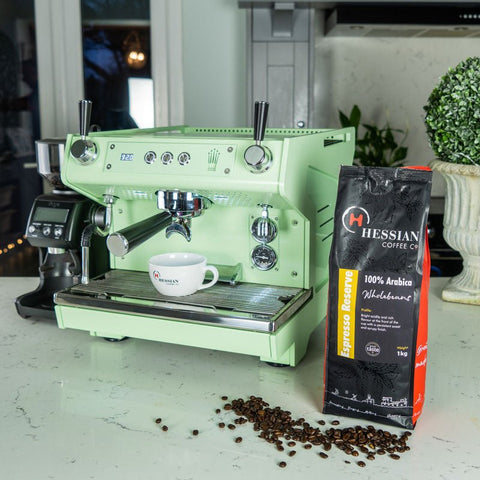 Espresso Reserve Coffee Beans - Hessian Vending