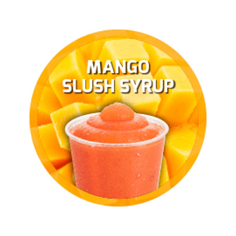Mango Slush Syrup 2 X 5L Hessian Vending