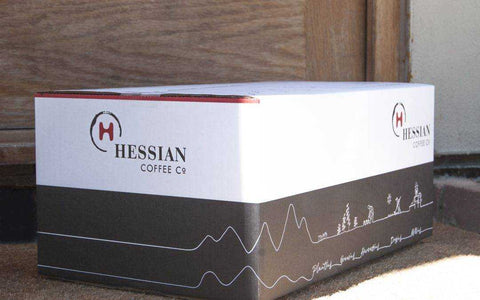Flashback to 2018: Excited about a box! - Hessian Coffee & Vending