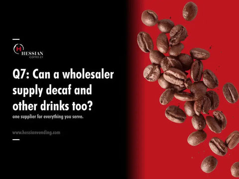 Wholesale Coffee: The Whole Drinks Menu - Hessian Coffee & Vending