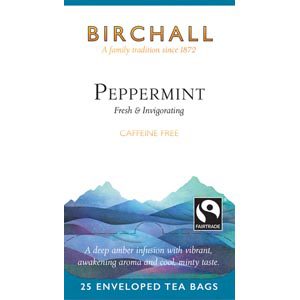 Birchall Peppermint Enveloped Tea Bags - Hessian Coffee & Vending