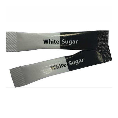 Bistro White Sugar Sticks x1000 - Hessian Coffee & Vending