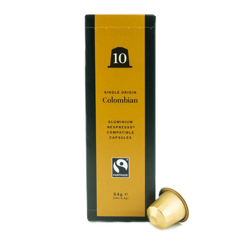 Colombian Fair - Trade Capsules - Hessian Coffee & Vending