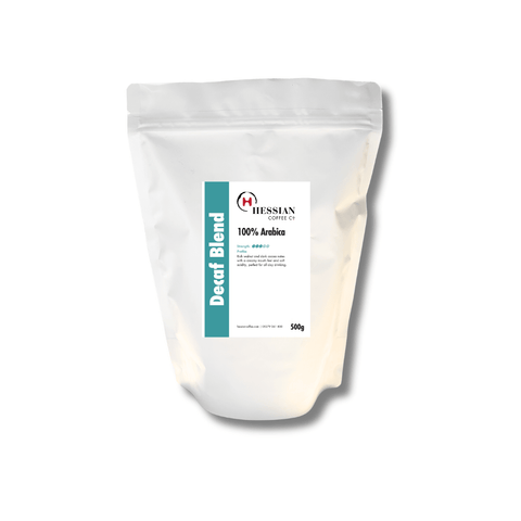 Decaffeinated Coffee Beans - Hessian Coffee & Vending