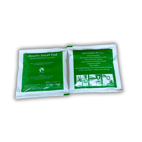 Double Decaf Pods 120x14g - Hessian Coffee & Vending