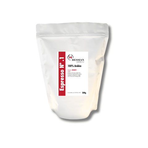 Espresso No1 Coffee Beans - Hessian Coffee & Vending