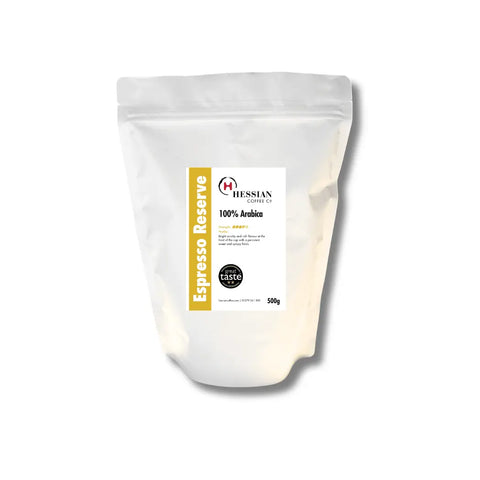 Espresso Reserve Coffee Beans - Hessian Coffee & Vending