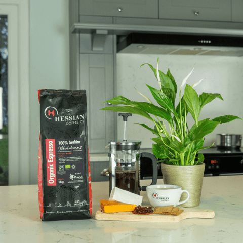 FairTrade Organic Coffee Beans - Hessian Coffee & Vending