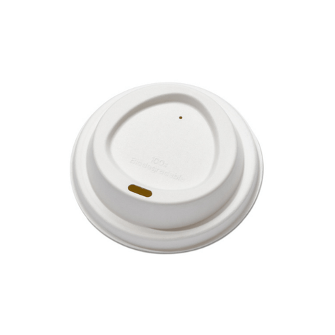 Fiber Sip Through Domed Lids x1000 - Hessian Coffee & Vending