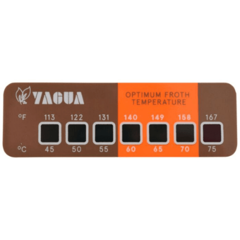 Frothometer Liquid Crystal Label THERMOMETER - Hessian Coffee & Vending