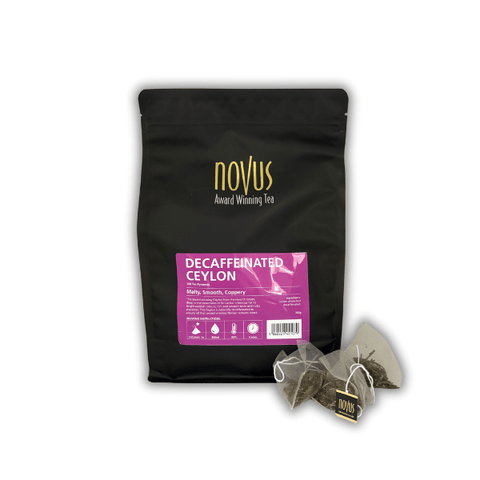 Novus Decaf Ceylon (Pyramid) - Hessian Coffee & Vending