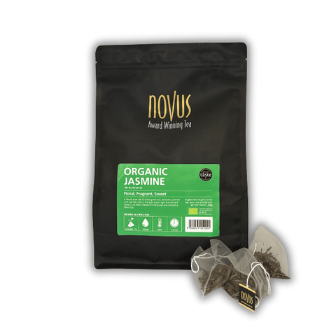 Novus Organic Jasmine (Pyramid) - Hessian Coffee & Vending