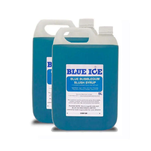 Blue Bubblegum Slush Syrup 2 X 5L - Hessian Vending