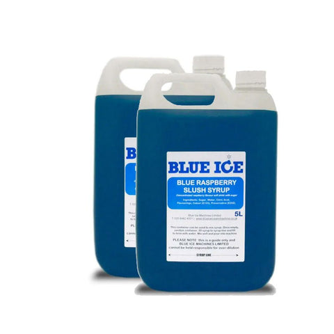 Blue Raspberry Slush Syrup 2 X 5L - Hessian Vending