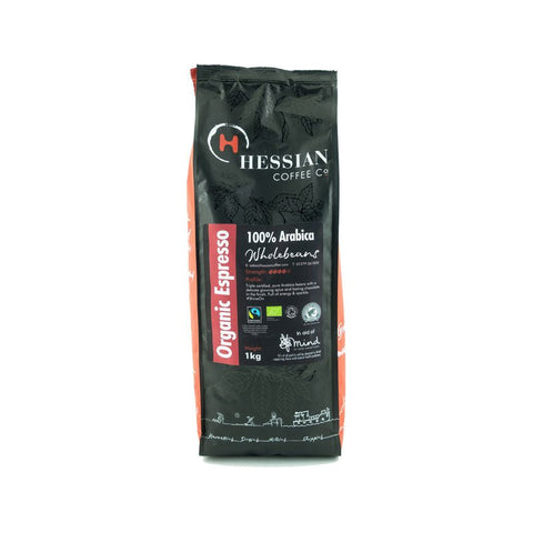 FairTrade Organic Coffee Beans - Hessian Vending