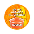 Kosher Mango & Orange Slush Syrup 3 x 5L - Hessian Vending