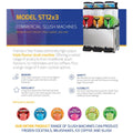 ST12X3 Slush Machine - Hessian Vending